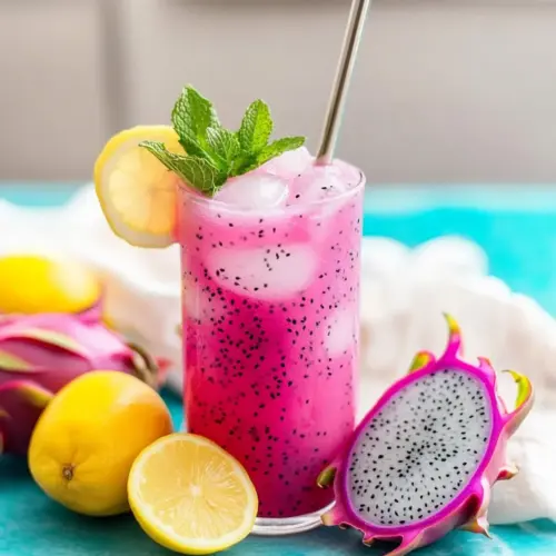 Dragon fruit Lemonade