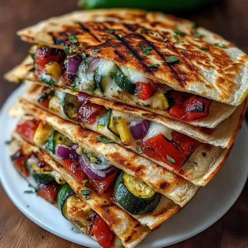 Grilled Mediterranean Veggie Quesadillas: Quick & Flavorful Delight 7 Grilled Mediterranean Veggie Quesadillas