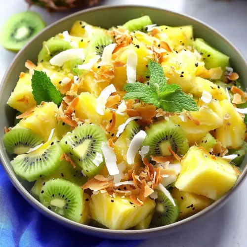 Bright and Zesty Pineapple Kiwi Salad for Summer Refreshment 14 Pineapple Kiwi Salad