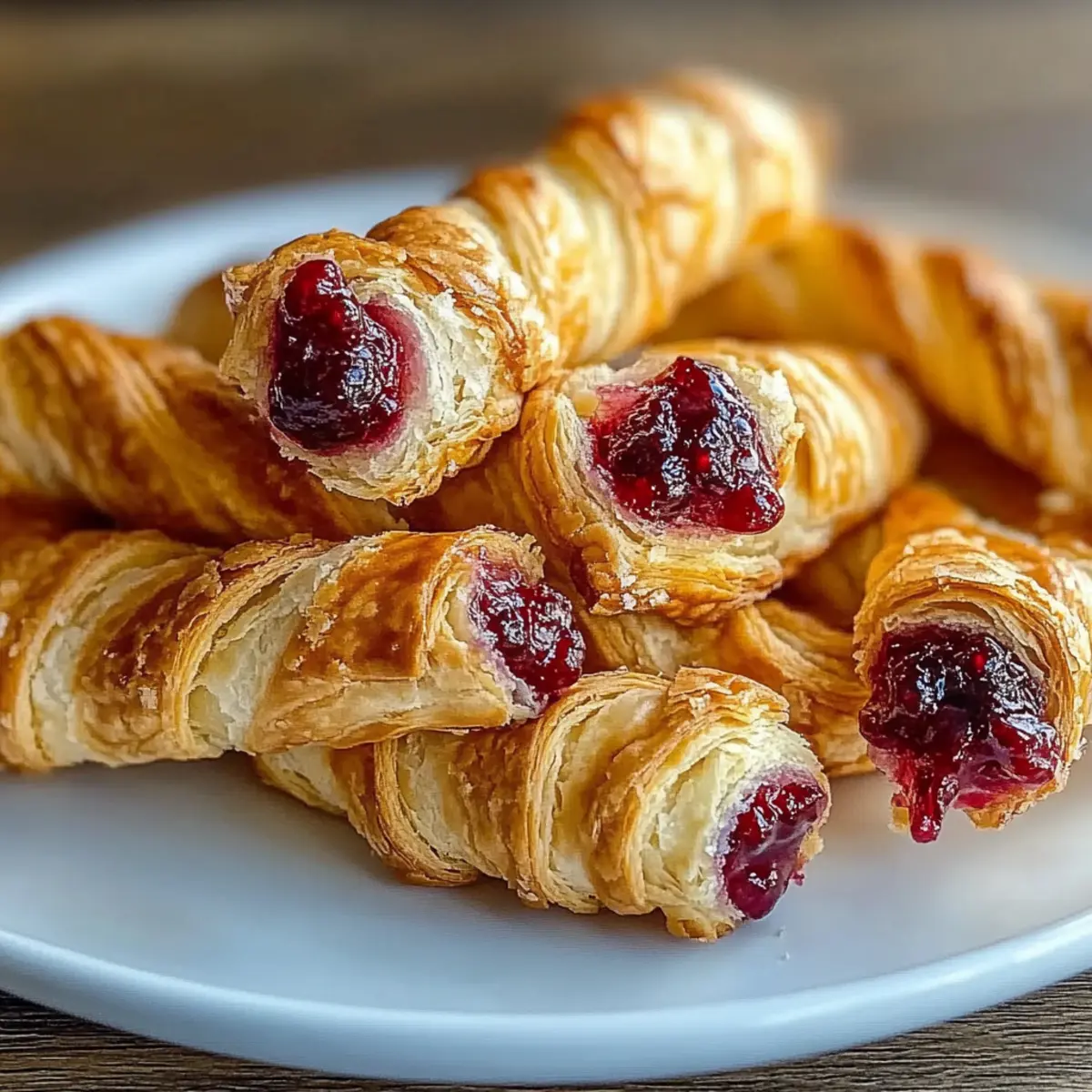 Berry Puff Twists