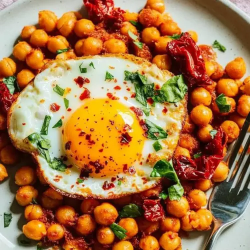 Chickpea Fried Eggs