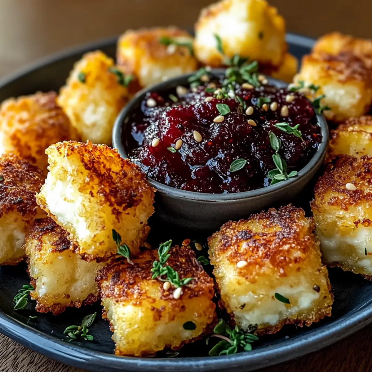 Crispy Halloumi & Feta Bites with Hot Honey Cranberry Dip Delights 3 unnamed file 554