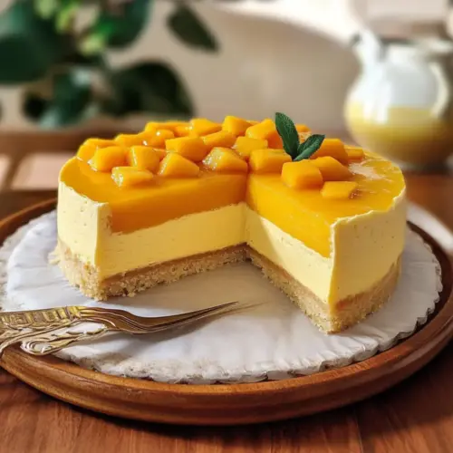Mango Mousse Cake