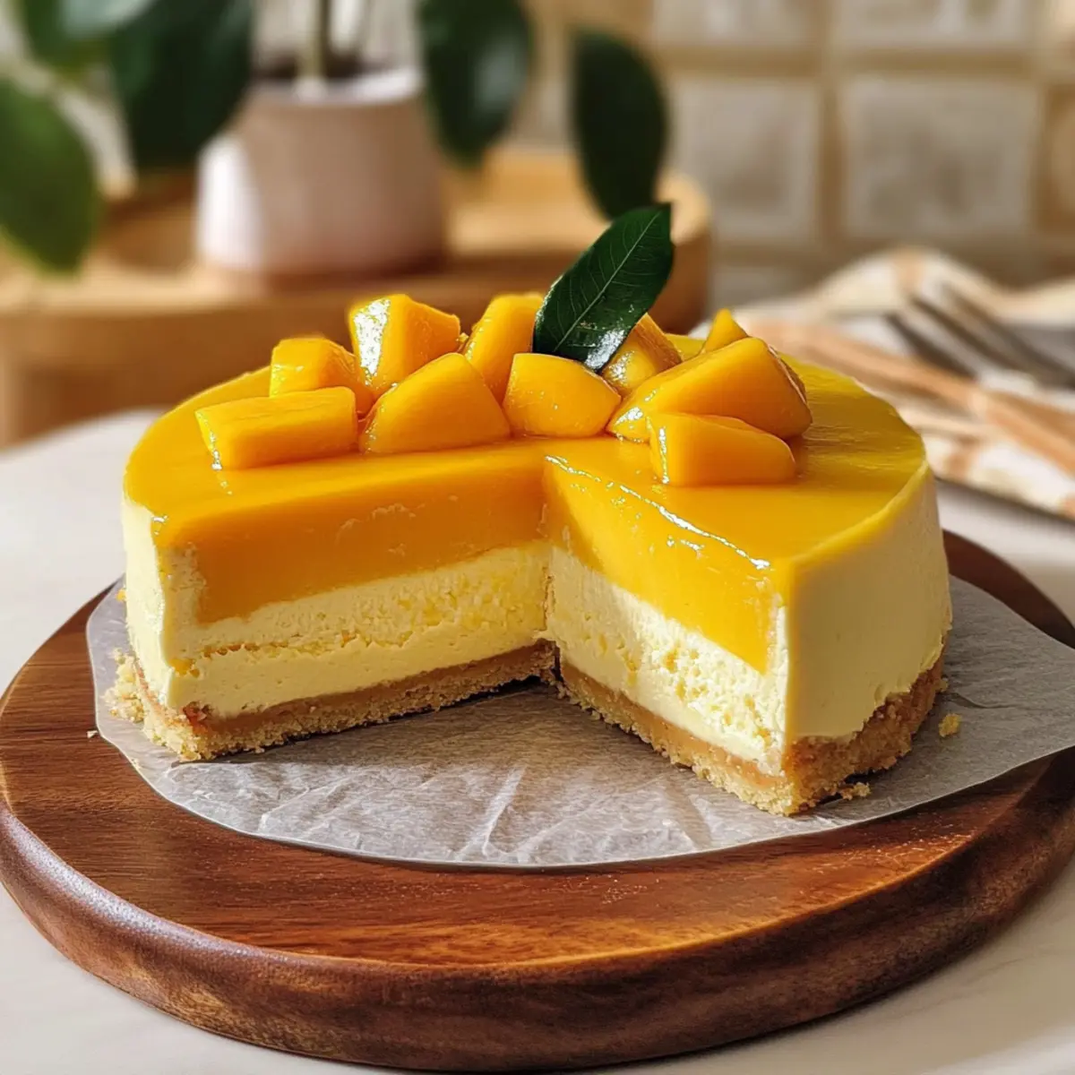 Tropical Mango Mousse Cake: A No-Bake Delight You'll Love 1 unnamed file 588