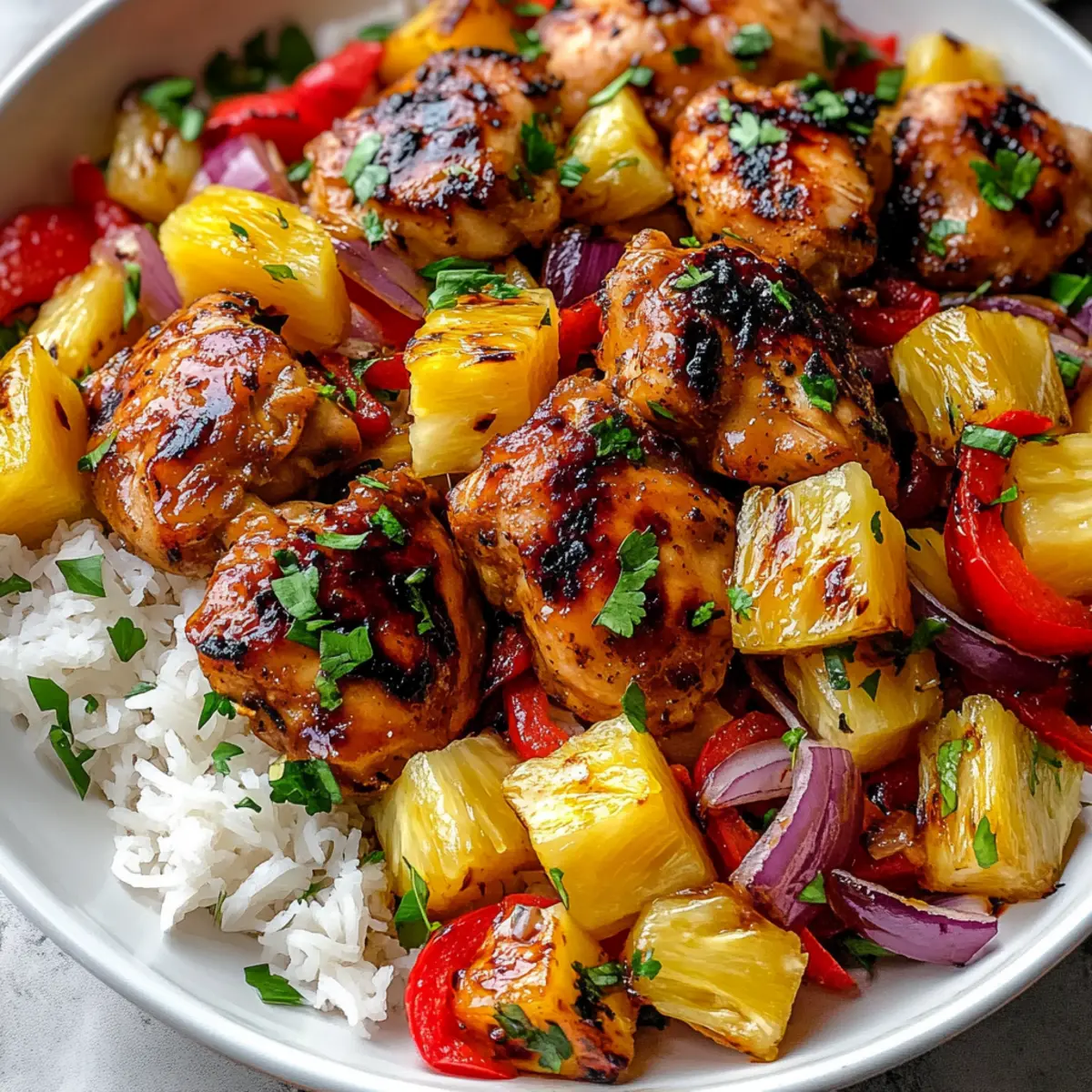 Savory Hawaiian Chicken Sheet Pan: Easy Dinner Delight 4 Hawaiian Chicken Sheet Pan
