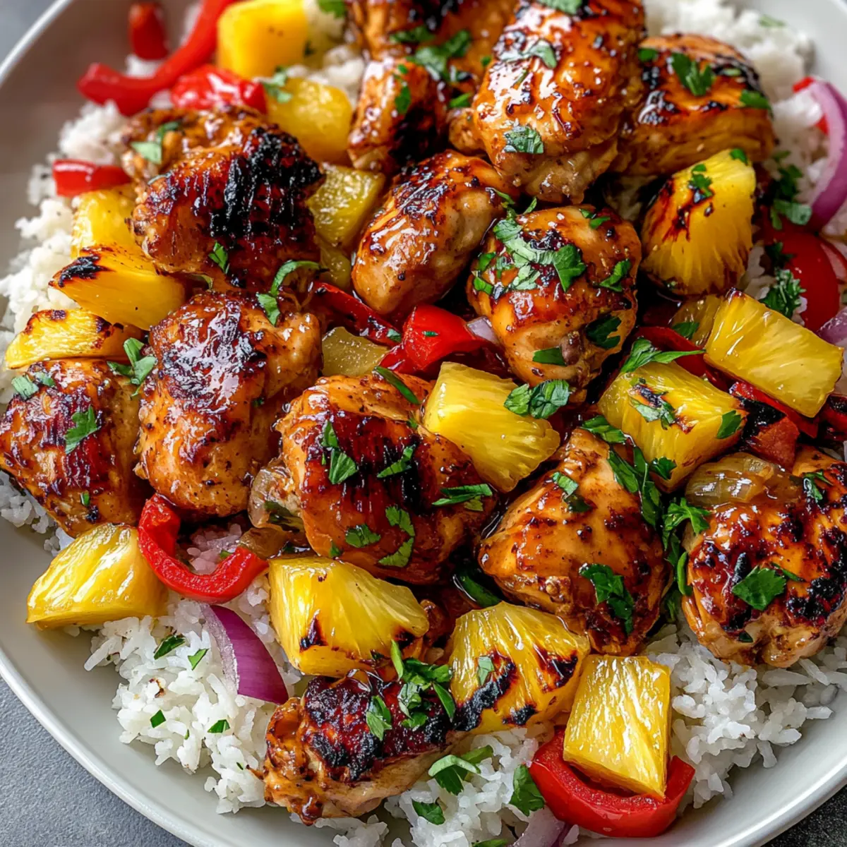 Savory Hawaiian Chicken Sheet Pan: Easy Dinner Delight 3 unnamed file 677