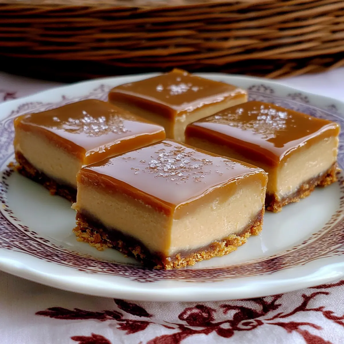 Dulce de Leche Cheesecake Bars