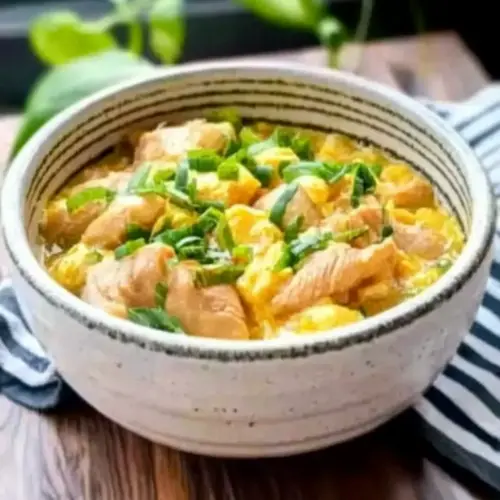 Japanese Chicken & Egg Rice Bowl