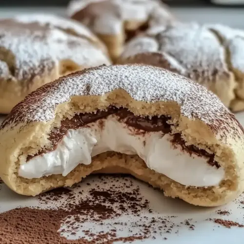 Tiramisu Crinkle Cookies
