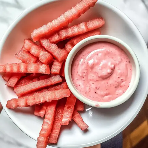 Healthy Watermelon Fries
