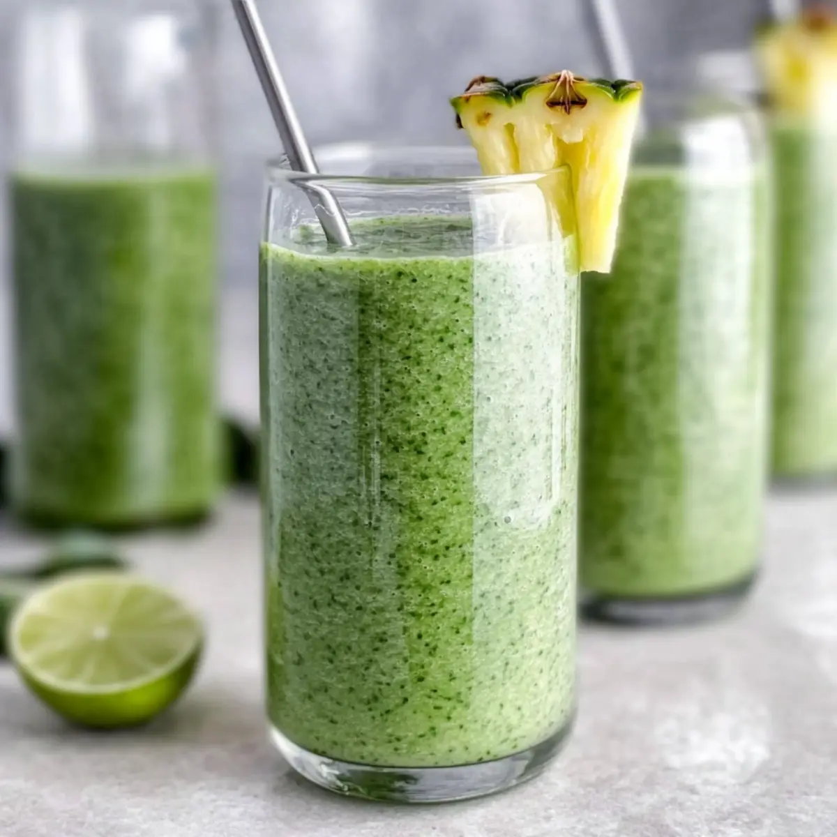 Pineapple Spinach Smoothie: Your Lively Morning Energizer 4 Pineapple Spinach Smoothie
