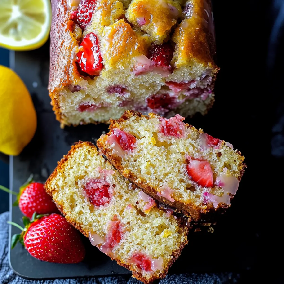 Delicious Strawberry Lemonade Quick Bread to Brighten Your Day 4 Strawberry Lemonade Quick Bread