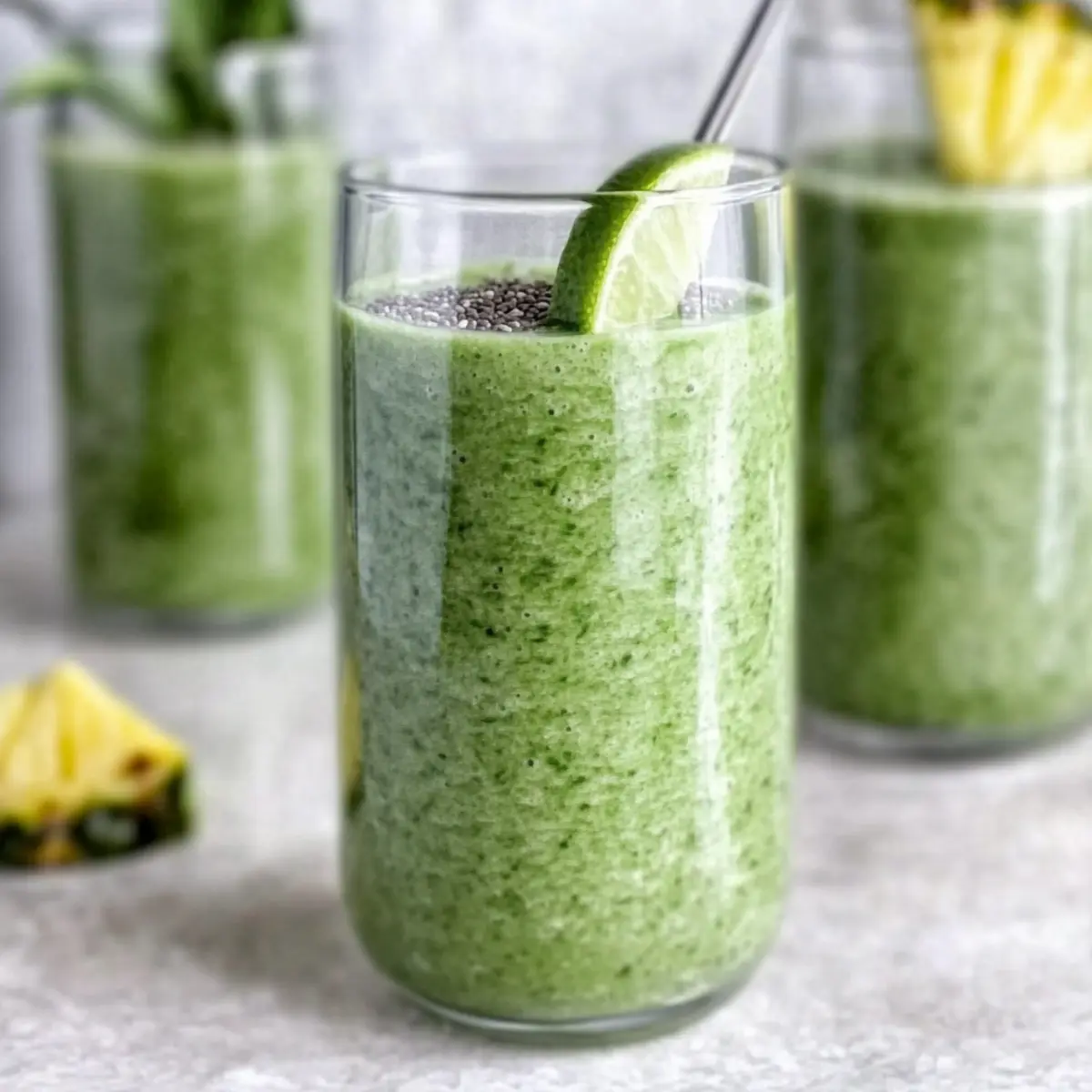 Pineapple Spinach Smoothie: Your Lively Morning Energizer 1 unnamed file 744
