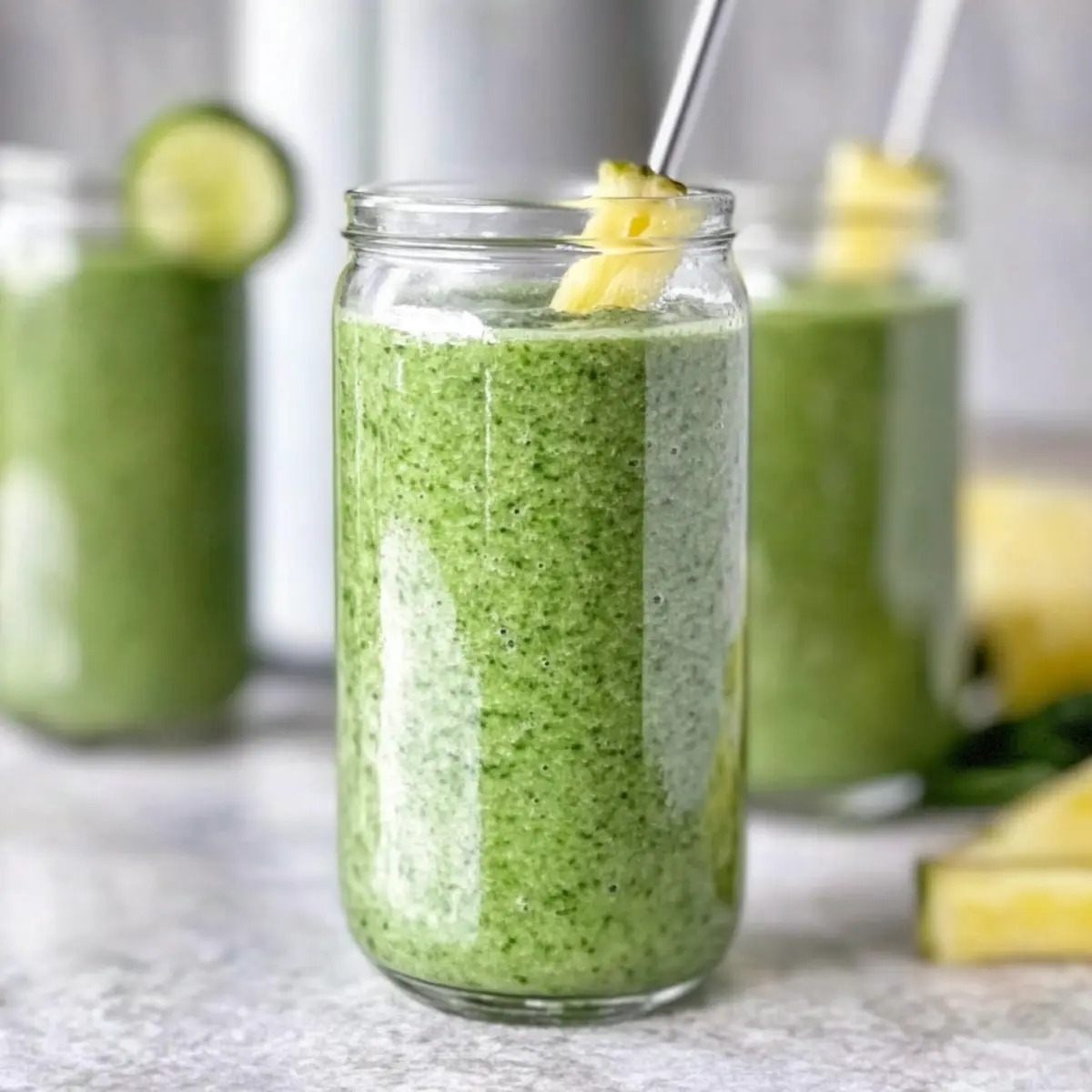 Pineapple Spinach Smoothie: Your Lively Morning Energizer 3 unnamed file 749