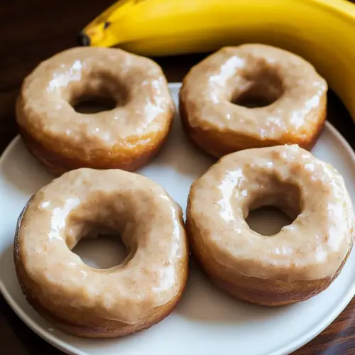 Banana Bread Donuts