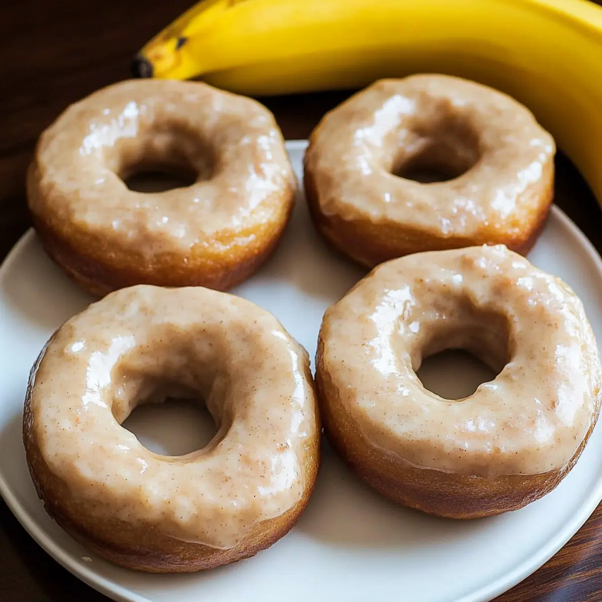 Irresistibly Fluffy Banana Bread Donuts You’ll Love to Make 4 Banana Bread Donuts