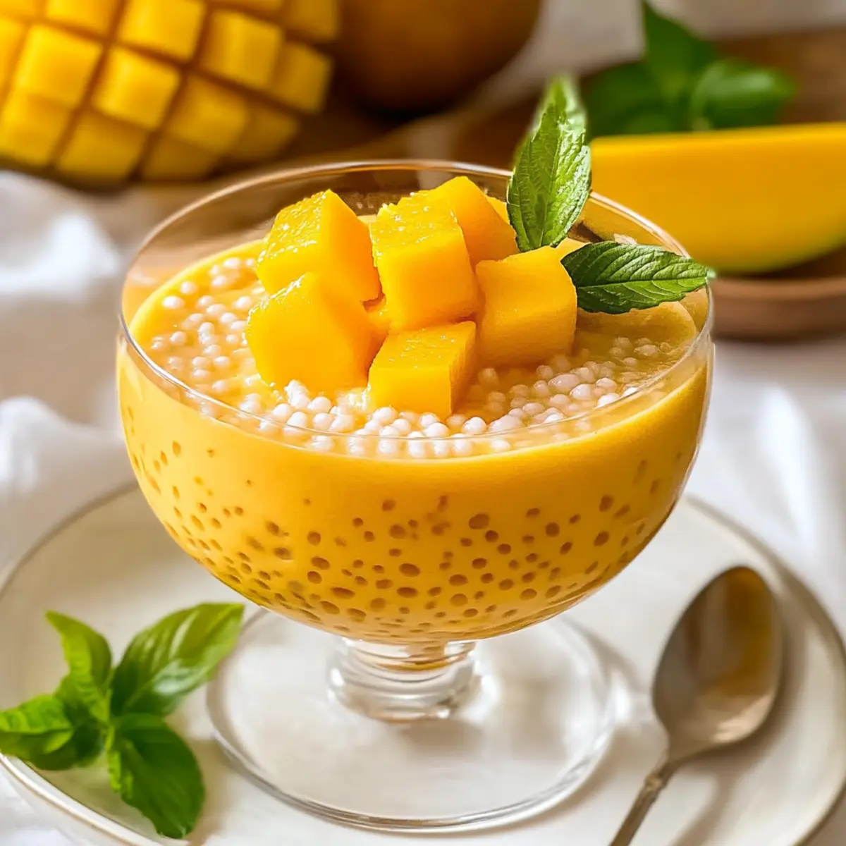 Mango Sago: A Refreshing Dessert to Beat the Heat 4 Mango Sago