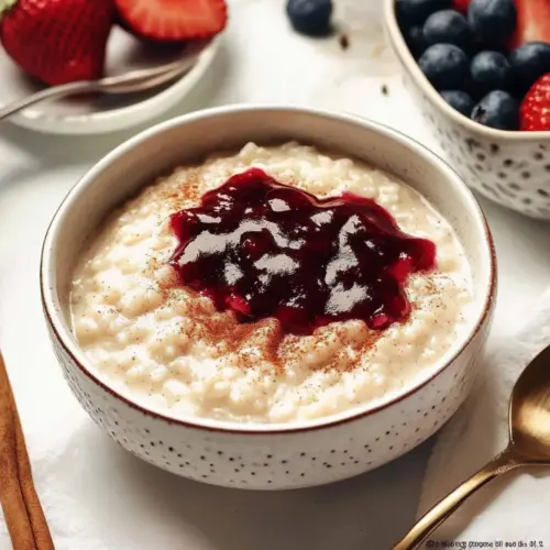 Condensed Milk Rice Pudding