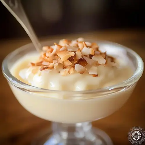 Coconut Milk Pudding