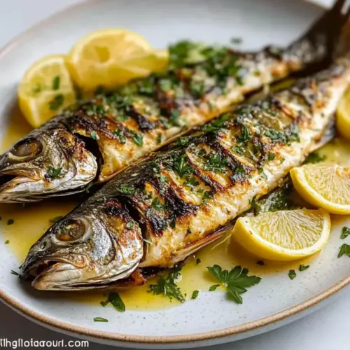 Roasted Branzino with Lemon and Herbs