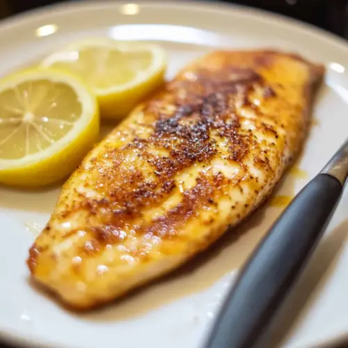 Pan Fried Lemon Butter Tilapia