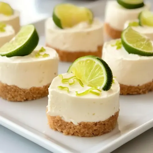 Mini Margarita Cheesecakes