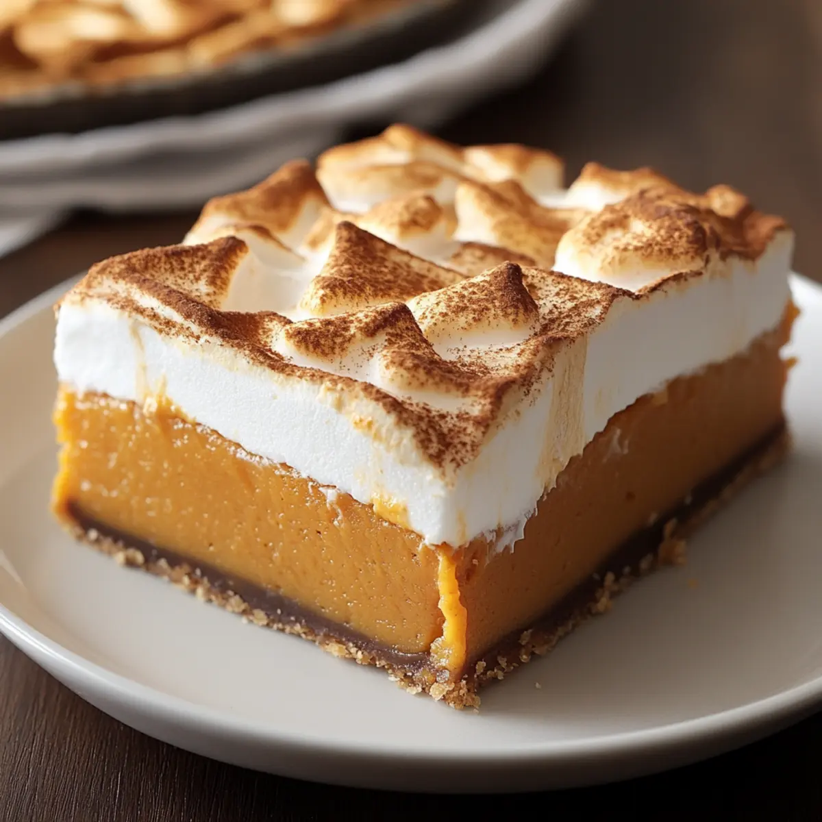 Sweet Potato Pie Bars