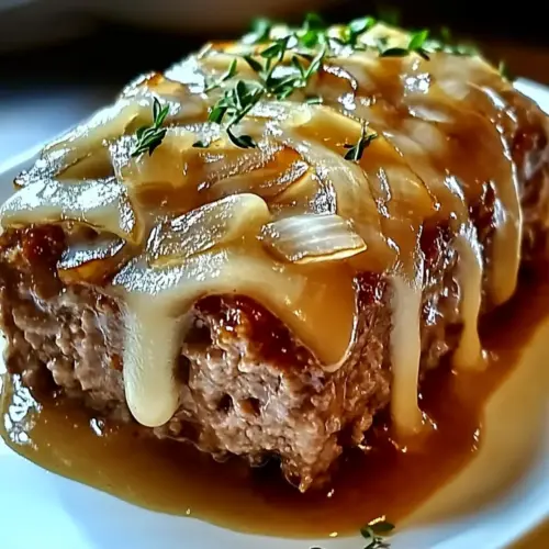 French Onion Meatloaf