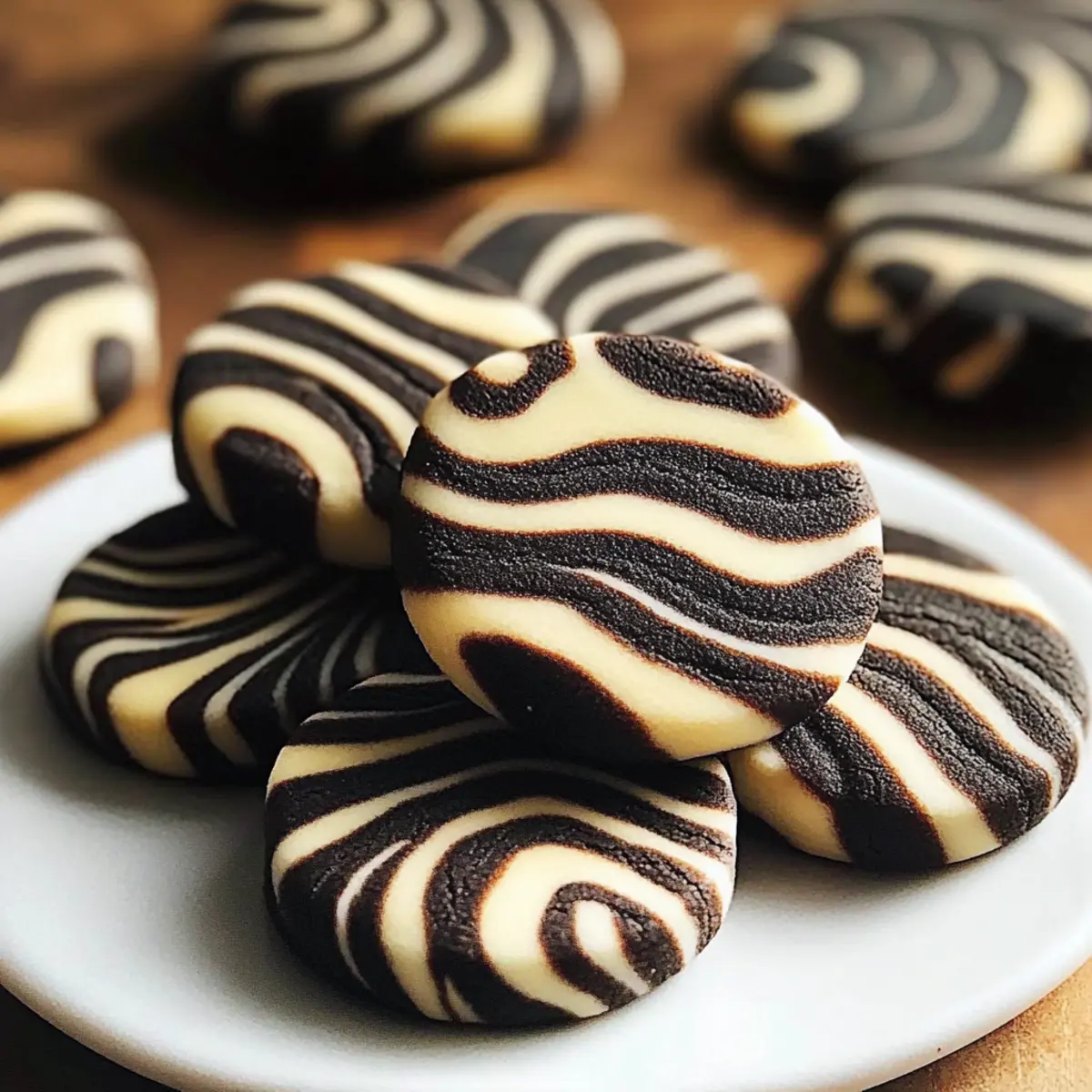 Zebra Cookies: Indulge in a Creamy Chocolate Vanilla Treat 4 Zebra Cookies