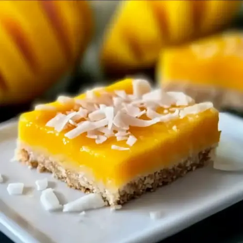 Mango Coconut Bars