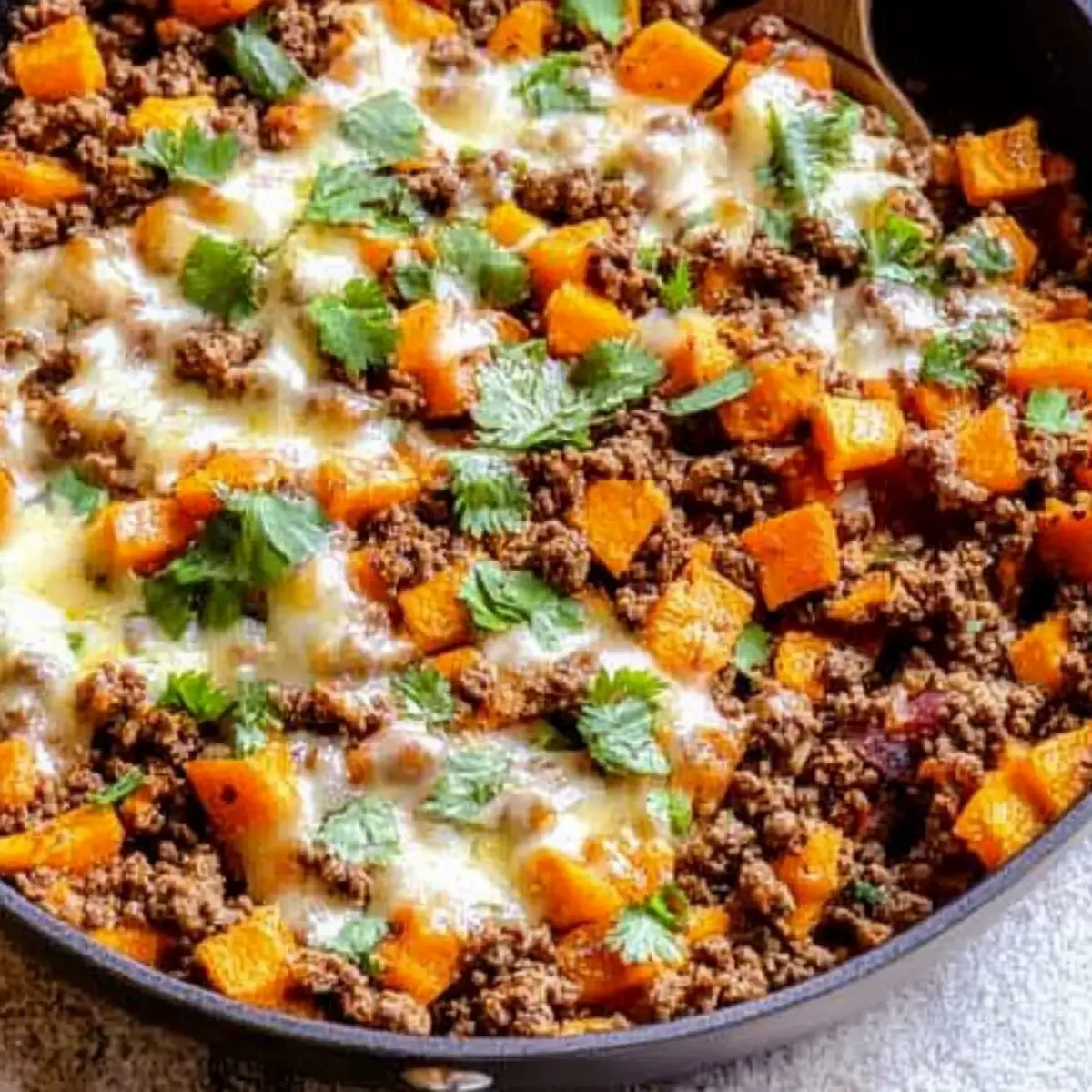 Southwest Ground Beef and Sweet Potato Skillet for Family Fun 4 Southwest Ground Beef and Sweet Potato Skillet