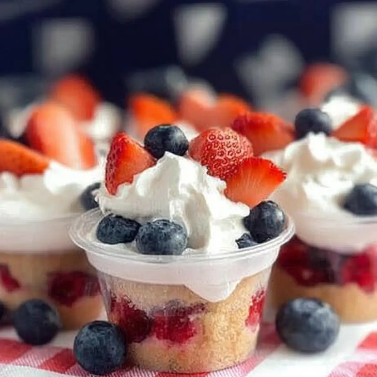 Mini Shortcake Cups