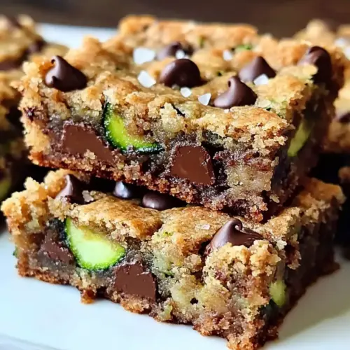 Chocolate Chip Zucchini Bars