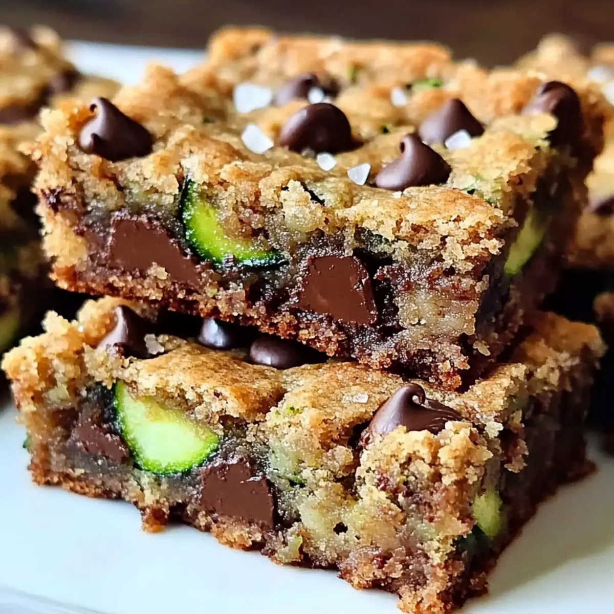 Chocolate Chip Zucchini Bars You’ll Love for Guilt-Free Treats 4 Chocolate Chip Zucchini Bars