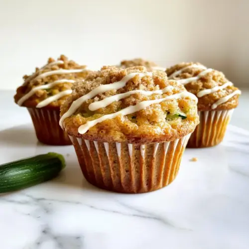 Zucchini Coffee Cake Muffins