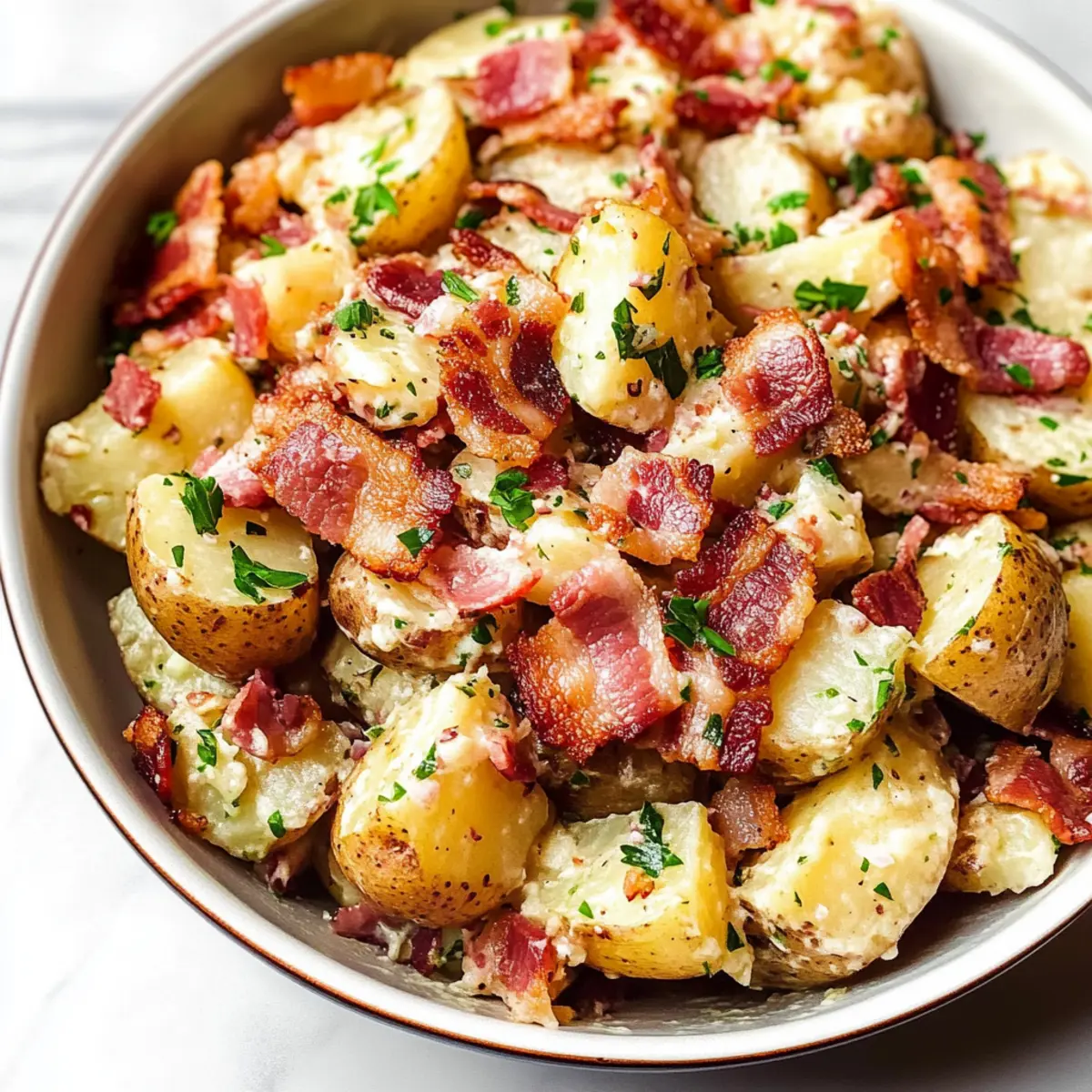 Tasty German Potato Salad with Bacon and Tangy Dressing 2 unnamed file 225
