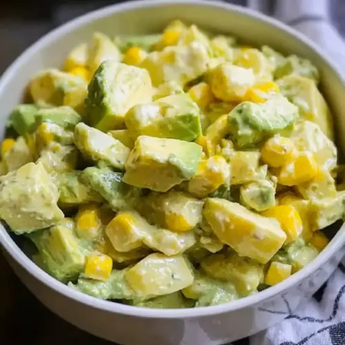 Avocado potato salad