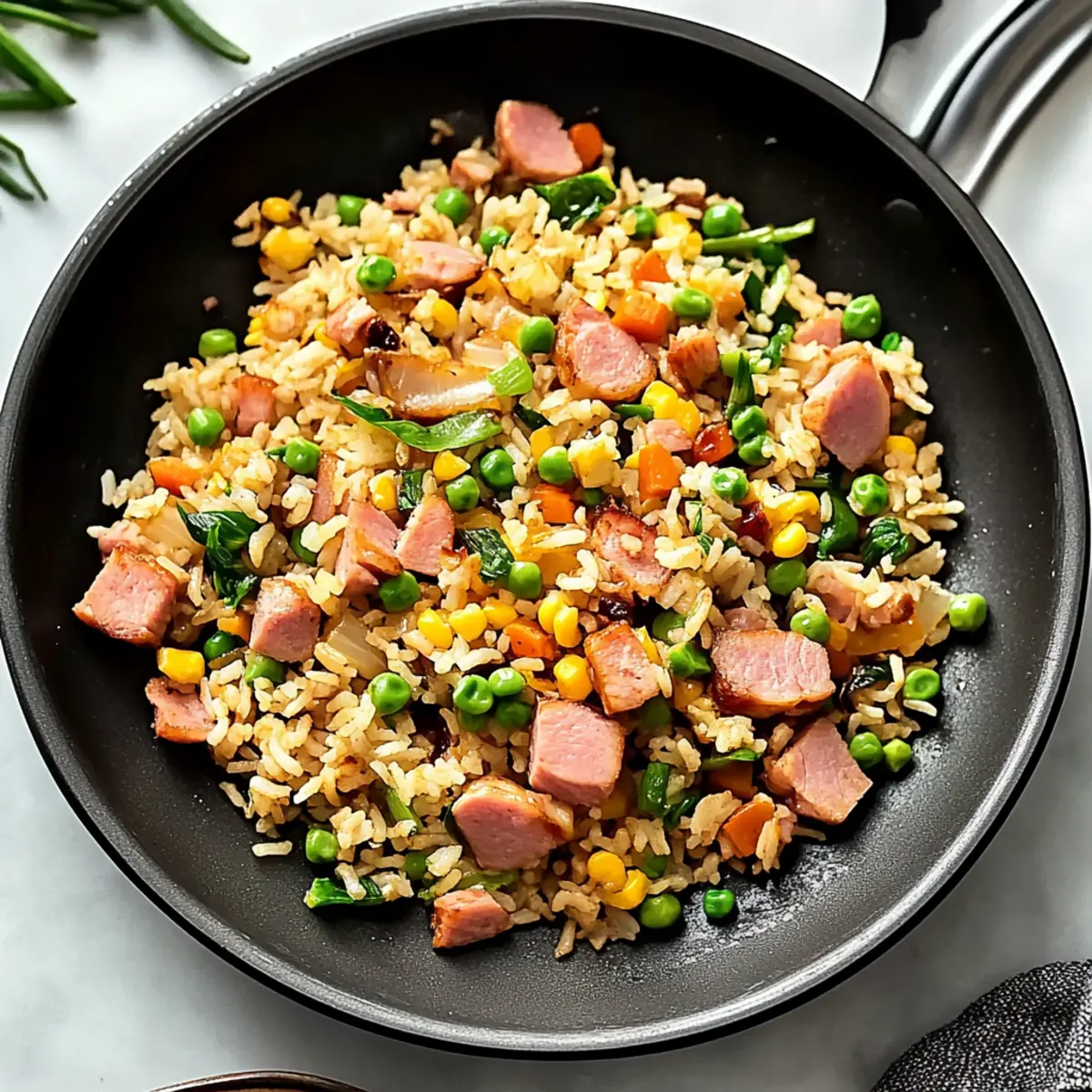 Savory Ham Fried Rice: Quick Dinner from Leftovers 2 unnamed file 306