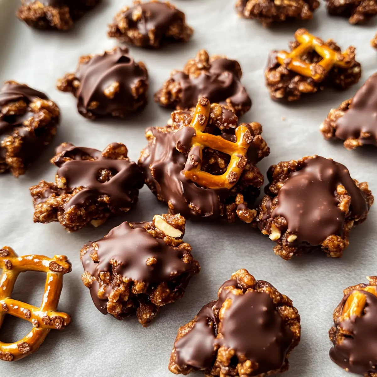 No-Bake Peanut Butter Pretzel Clusters: Sweet Crunchy Bliss 3 unnamed file 351