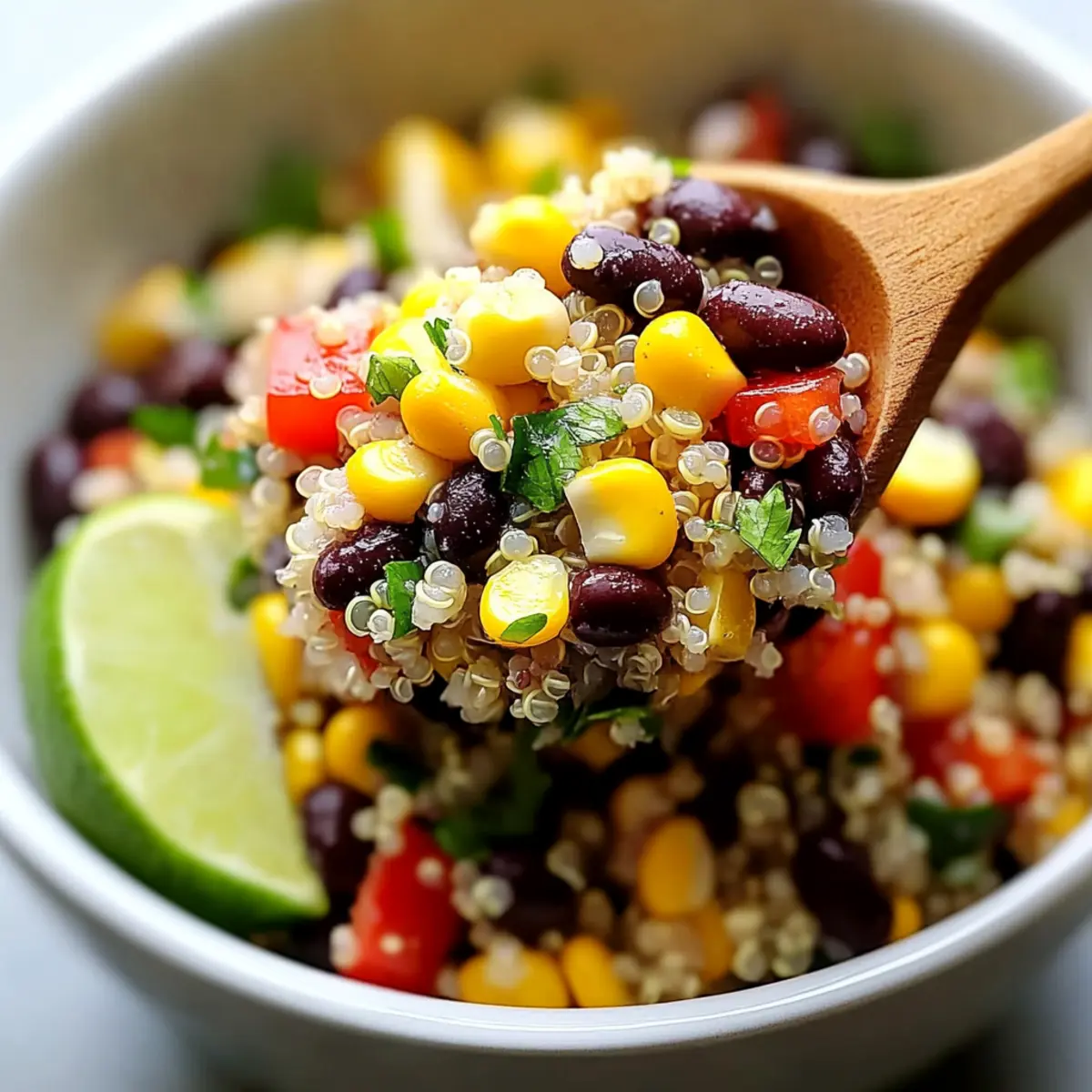Refresh Your Day with Black Bean and Corn Quinoa Salad 4 Black Bean and Corn Quinoa Salad