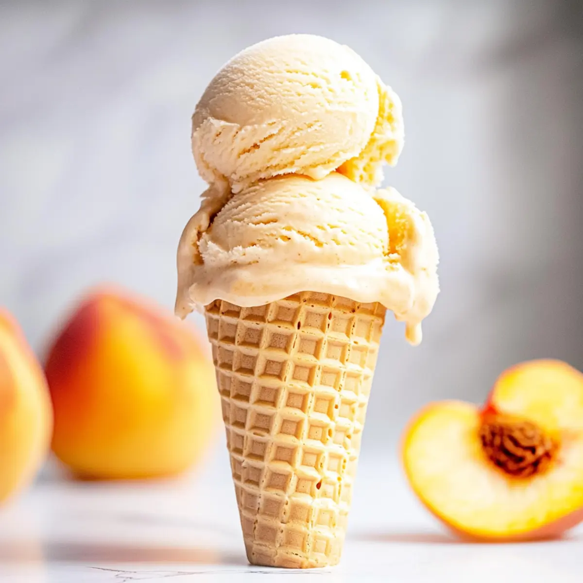 Peach Ice Cream