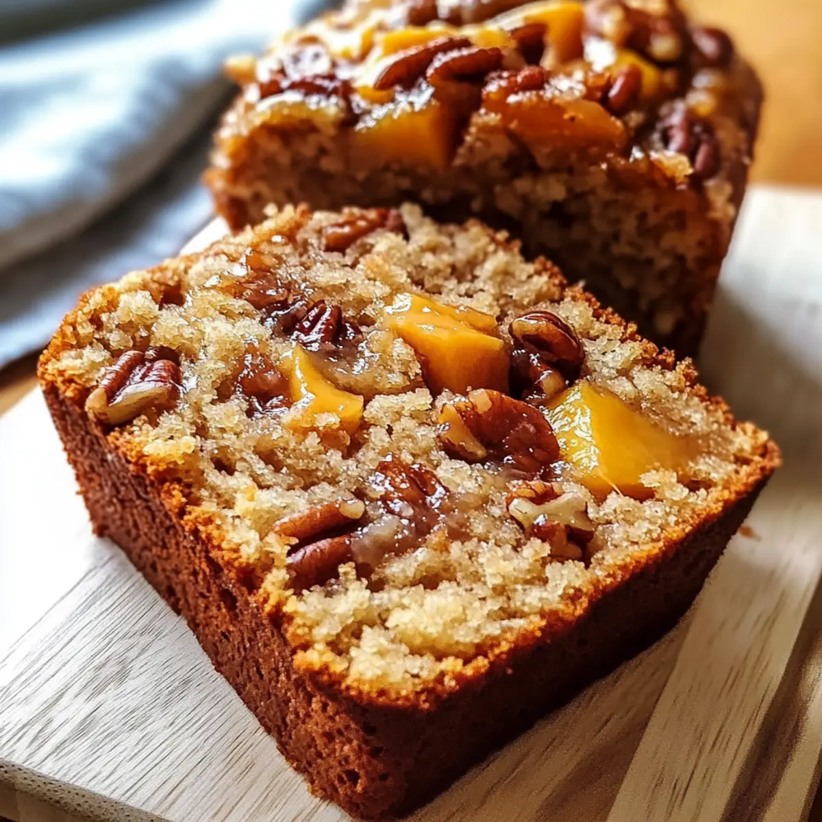 Peach Pecan Bread