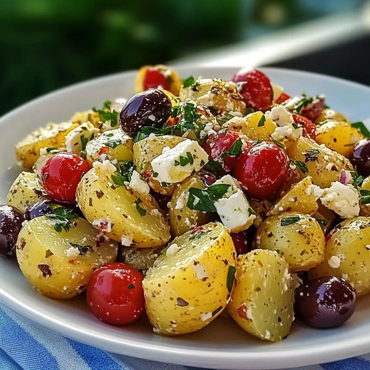 Mediterranean Potato Salad: Fresh Flavors for Any Occasion 4 Mediterranean Potato Salad