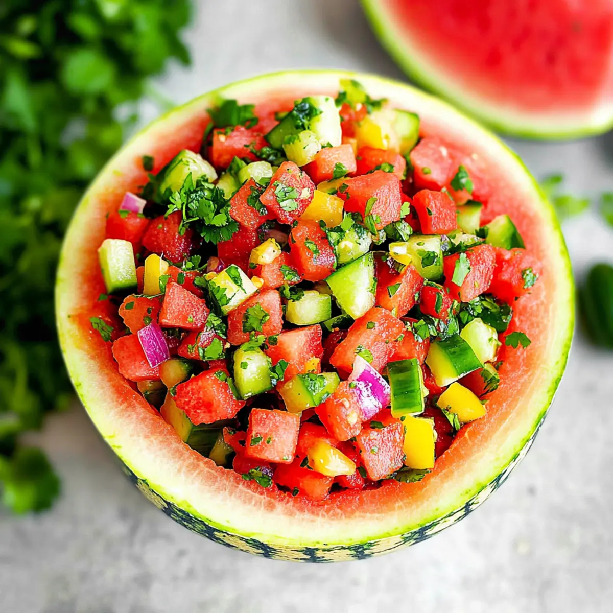 Zesty Watermelon Salsa: Your Summer Flavor Essential 4 Watermelon Salsa