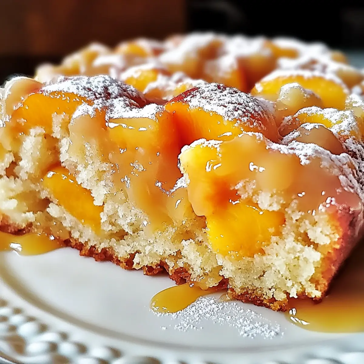 Summer Peach Cake