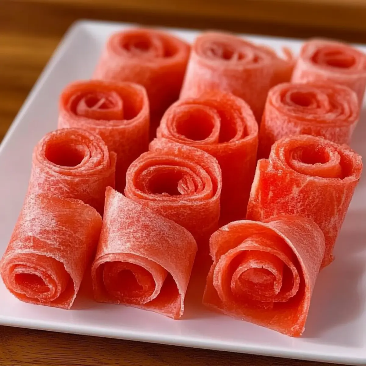 Watermelon Fruit Roll-Ups: Easy, Sweet, and Guilt-Free Treats 1 unnamed file 57
