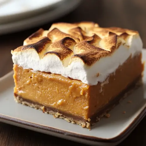 Sweet Potato Pie Bars