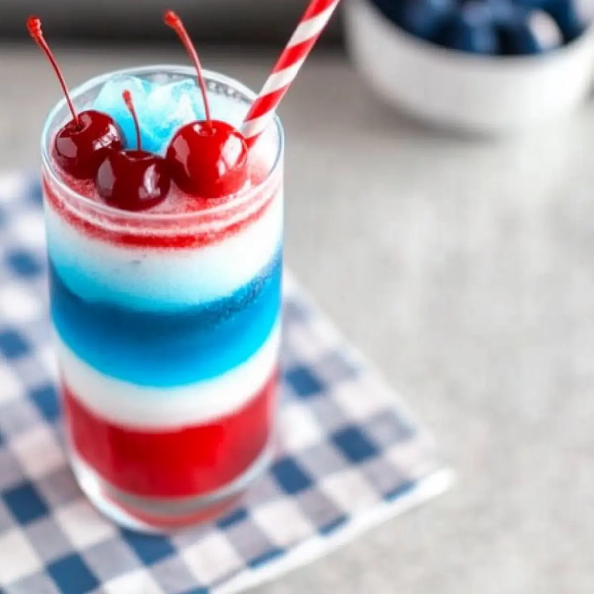 Red, White and Blue Drink: A Festive Summer Refreshment 4 Red, White and Blue Drink