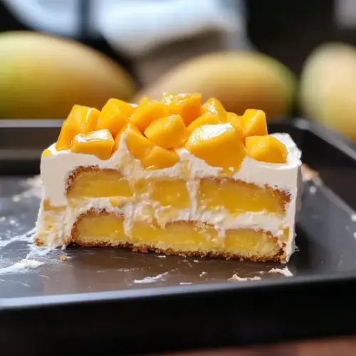 Mango Tres Leches Cake