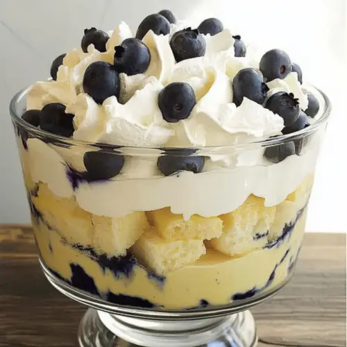 Lemon Blueberry Trifle